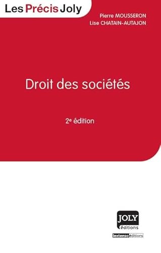 Stock image for Droit des socits for sale by Ammareal