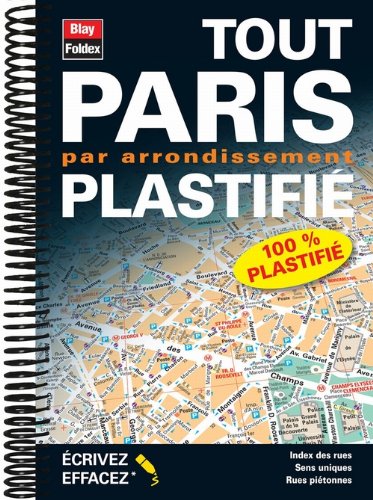Beispielbild f�r Plan de Paris par Arrondissement Plastifi� zum Verkauf von medimops