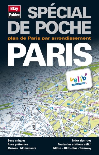 Beispielbild f�r Paris Sp�cial De Poche : Plan De Paris Par Arrondissement : Paris Grands Axes, Bus-m�tro-tramway, Re zum Verkauf von RECYCLIVRE
