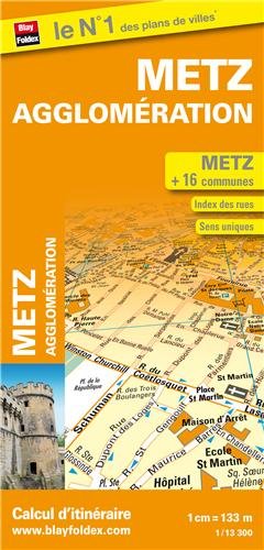 9782309501761: Plan de Metz et de son agglomration