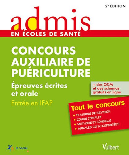 Beispielbild fr Concours Auxiliaire De Puriculture : preuves crites Et Orale : Entre En Ifap zum Verkauf von RECYCLIVRE