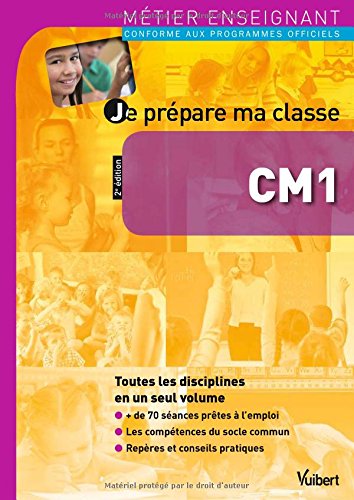 Stock image for Je prpare ma classe CM1 for sale by Ammareal