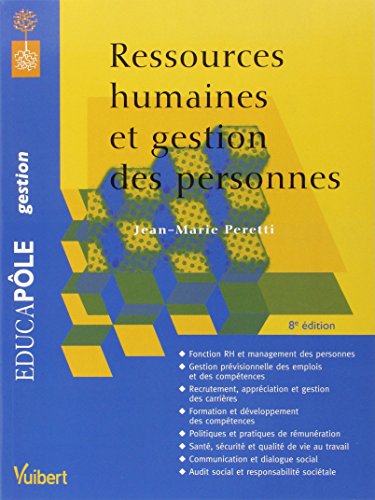 Imagen de archivo de Ressources humaines et gestion des personnes a la venta por Ammareal