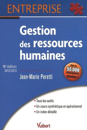 Imagen de archivo de Gestion des ressources humaines a la venta por Ammareal