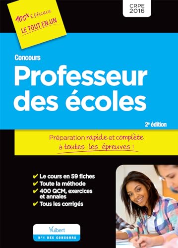 Stock image for Concours professeur des coles - Prparation rapide et complte aux preuves for sale by LeLivreVert