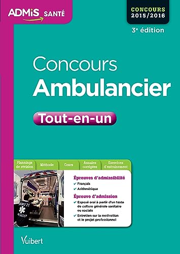 Stock image for Concours Ambulancier - Tout-en-un - Concours 2016 for sale by Ammareal