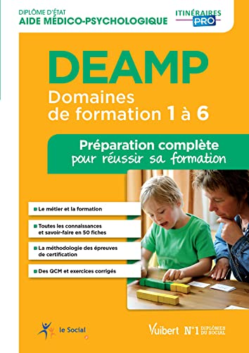 Imagen de archivo de DEAMP - Domaines de formation 1  6 - Prparation complte pour russir sa for a la venta por Ammareal