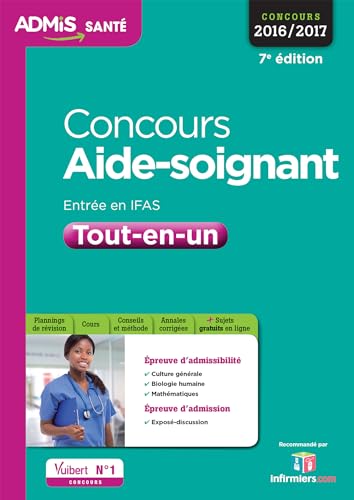 Beispielbild fr Concours Aide-soignant - Entre en IFAS - Tout-en-un: Concours 2016-2017 zum Verkauf von Ammareal