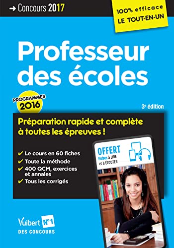 Beispielbild fr Concours professeur des coles zum Verkauf von LeLivreVert