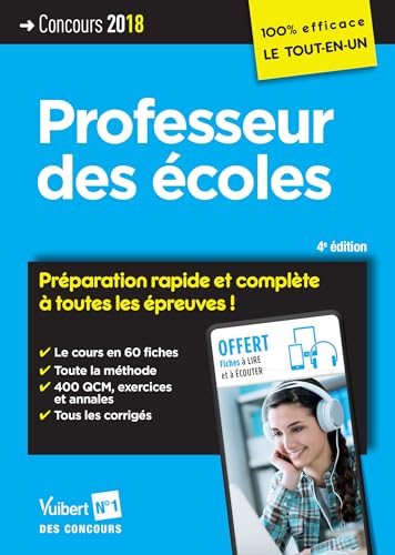 Stock image for Professeur Des coles : Concours 2018 for sale by RECYCLIVRE