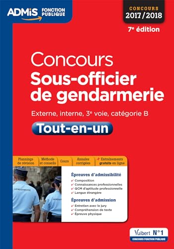 Stock image for Concours Sous-officier De Gendarmerie : Externe, Catgorie B : Tout-en-un for sale by RECYCLIVRE