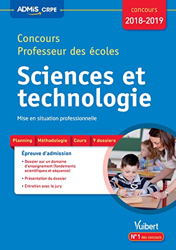 Stock image for Concours Professeur des coles - Sciences et technologie - Mise en situation p for sale by Ammareal