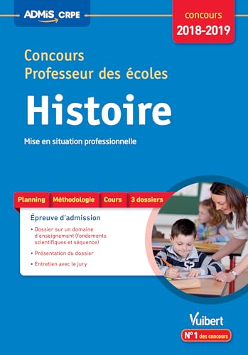 Beispielbild fr Concours Professeur des coles - Histoire - Mise en situation professionnelle: Concours CRPE 2018-2019 zum Verkauf von Ammareal