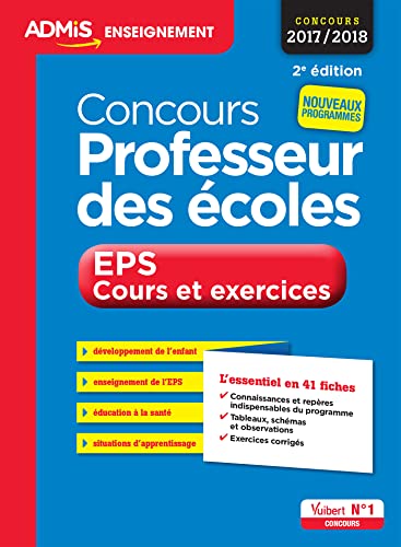 Stock image for Concours professeur des ecoles eps cours et exercices essentiel 42 fiches 2ed for sale by medimops