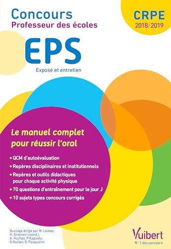 Stock image for Concours Professeur des coles EPS : Expos et entretien for sale by GF Books, Inc.