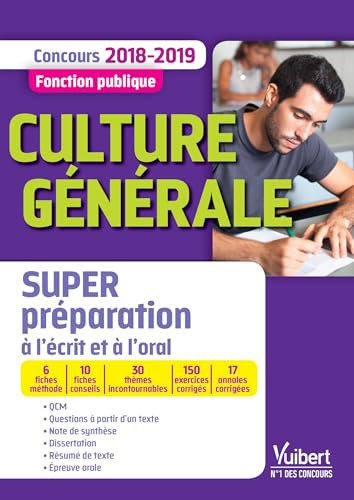 Beispielbild fr Culture gnrale, super prparation : Concours Fonction publique zum Verkauf von medimops