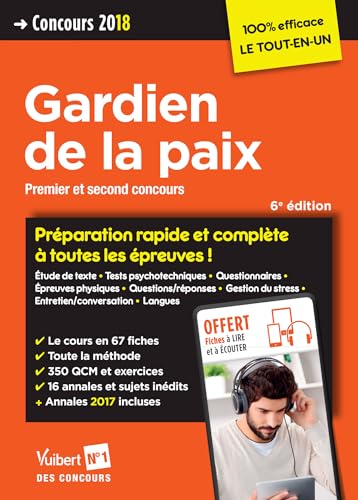 Beispielbild fr Concours Gardien de la paix - Catgorie B - Prparation rapide et complte  toutes les preuves ! - Premier et second concours - Concours 2 zum Verkauf von Ammareal