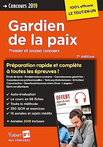Beispielbild fr Concours gardien de la paix cat B zum Verkauf von Le Monde de Kamlia