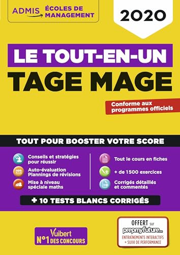 Stock image for Tage Mage - Le tout-en-un - Avec PrepMyFuture: Concours 2020 for sale by Ammareal