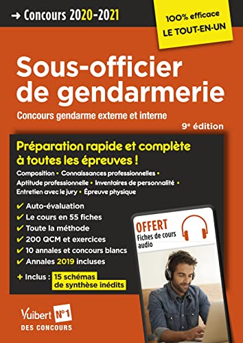 Beispielbild fr Concours Sous-officier de gendarmerie - Catgorie B - Prparation rapide et complte  toutes les preuves - Gendarme - Concours externe et interne - Nouveau concours 2020-2021 zum Verkauf von medimops