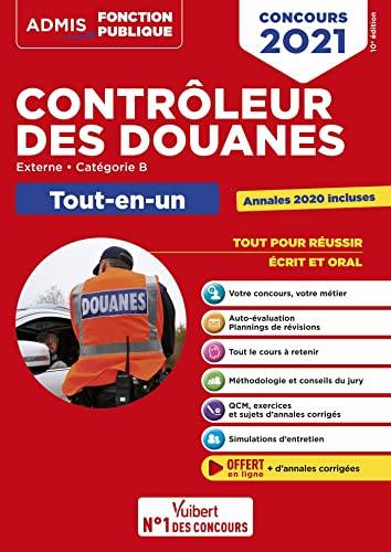 Stock image for Concours Contrleur des douanes - Catgorie B - Tout-en-un: DGDDI - Concours 2021 for sale by Ammareal