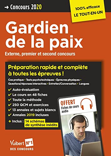 Beispielbild fr Concours Gardien de la paix - Cat gorie B - Pr paration rapide et compl te  toutes les  preuves !: Externe, premier et second concours - 2020 zum Verkauf von WorldofBooks