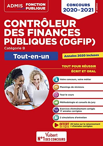 9782311208344: Concours Contrleur des Finances publiques (DGFIP) - Catgorie B - Tout-en-un: Concours 2020-2021