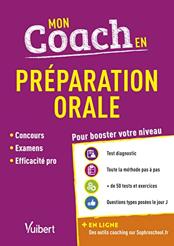 Stock image for Mon coach en prparation orale: Concours, Examens, Efficacit pro, 2020/2021 [Broch] Payet, Gilles for sale by BIBLIO-NET