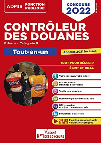 Beispielbild fr Concours Contr leur des douanes - Cat gorie B - Tout-en-un Branches op rations commerciales, surveillance et administration g n rale: DGDDI - Concours 2022 zum Verkauf von WorldofBooks