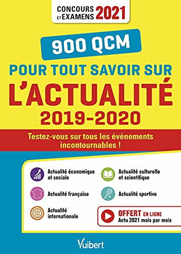 Stock image for 900 QCM pour tout savoir sur l'actualit 2019-2020 for sale by medimops