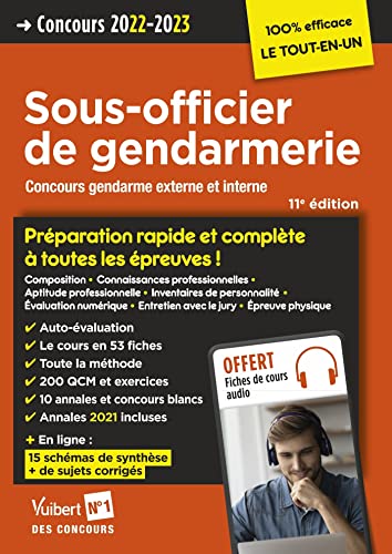 Beispielbild fr Concours sous-officier de gendarmerie : prparation rapide et complte  toutes les preuves zum Verkauf von LiLi - La Libert des Livres
