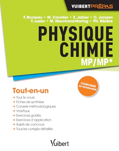 Stock image for Physique-Chimie MP/MP*: Cours, synthse, exercices corrigs, sujets de concours for sale by Ammareal