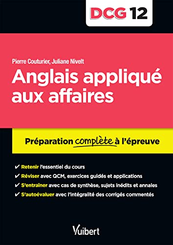 Beispielbild fr DCG 12. Anglais appliqu aux affaires - Prparation complte  l'preuve zum Verkauf von medimops