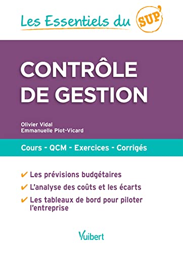 Beispielbild fr Contrle de gestion: Cours - QCM - Exercices - Corrigs zum Verkauf von Ammareal