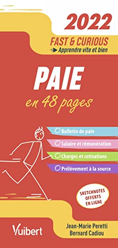 Beispielbild fr Paie En 48 Pages 2022 zum Verkauf von RECYCLIVRE