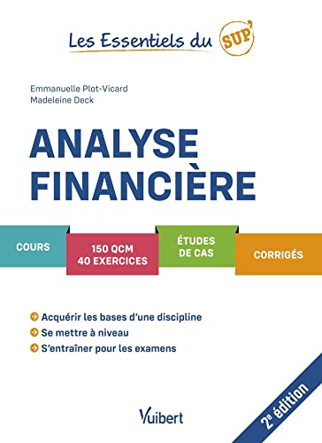 Beispielbild fr Analyse financire: Cours - QCM - Exercices - tude de cas - Corrigs zum Verkauf von medimops