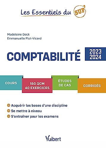 Beispielbild fr Comptabilit 2023/2024: Cours - QCM - Exercices - Etudes de cas - Corrigs zum Verkauf von Buchpark