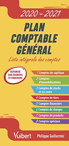 Beispielbild fr Plan comptable gnral 2020-2021: Liste intgrale des comptes zum Verkauf von Ammareal