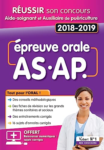 Stock image for Intgral Russir son Concours Aide-Soignant (AS) et Auxiliaire de Puriculture (AP) - Tout pour l'oral - Concours 2018 for sale by medimops