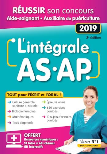 Beispielbild fr L'intgrale AS-AP - Tout pour l'crit et l'oral !: Concours 2019 - Avec 10 tutos tests offerts zum Verkauf von Ammareal