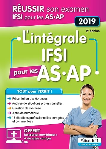 9782311660692: L'intgrale IFSI pour les AS-AP - Examen 2019