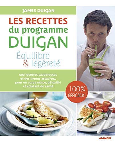 Stock image for Les recettes du programme Duigan for sale by medimops