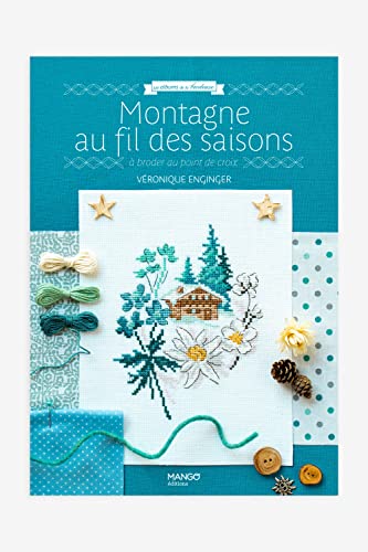 Stock image for Montagne au fil des saisons:  broder au point de croix for sale by Gallix