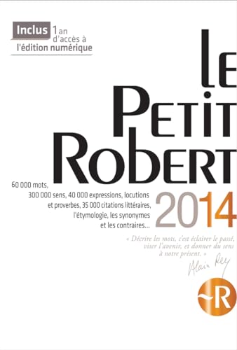 9782321002161: PETIT ROBERT LANGUE FSE 2014