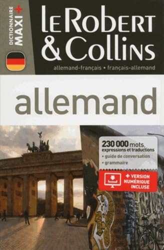 Stock image for Dictionnaire Le Robert & Collins Maxi Plus allemand for sale by Ammareal