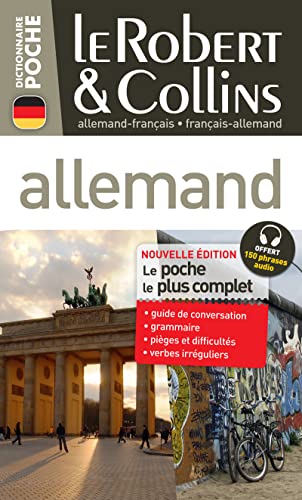 Stock image for Dictionnaire Le Robert & Collins Poche allemand for sale by Ammareal