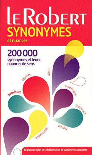 9782321005346: Dictionnaire des synonymes et nuances (Les Dictionnaires Thematiques)