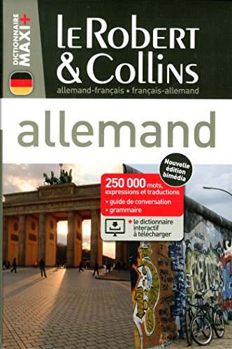 9782321006367: Le Robert & Collins maxi plus Allemand + carte tlechargeable