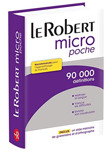 Stock image for Dictionnaire Le Petit Robert Micro Poche (French Edition) for sale by Zoom Books Company