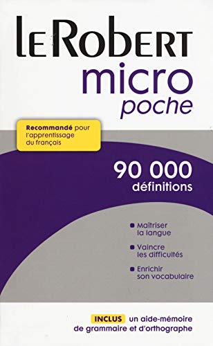 Stock image for Dictionnaire Le Petit Robert Micro Poche (French Edition) for sale by Half Price Books Inc.